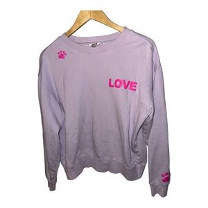 Wildfox wild Fox Dogs Love Me Sweatshirt S